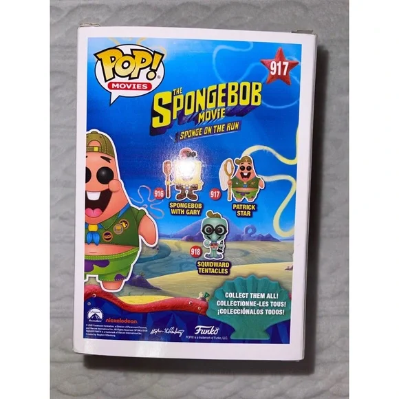 Patrick Star The SpongeBob Movie Funko Pop 💕